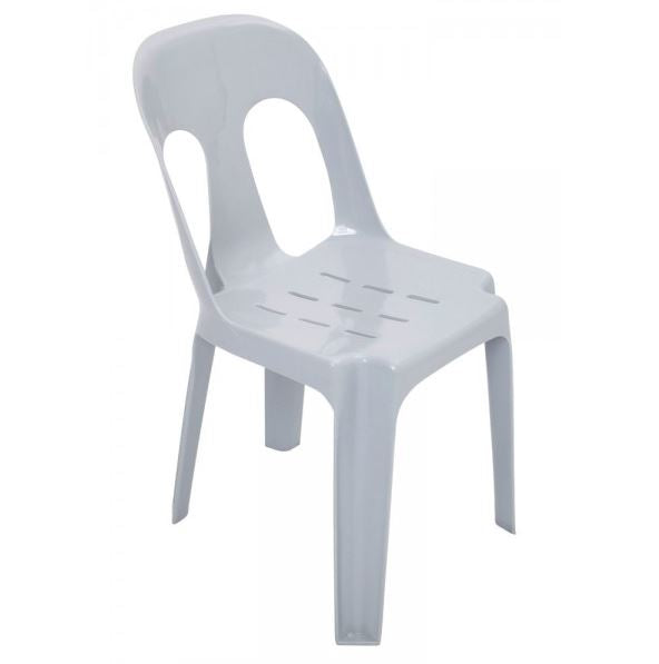 NNE Heavy Duty Polyproylene Chair(Grey)