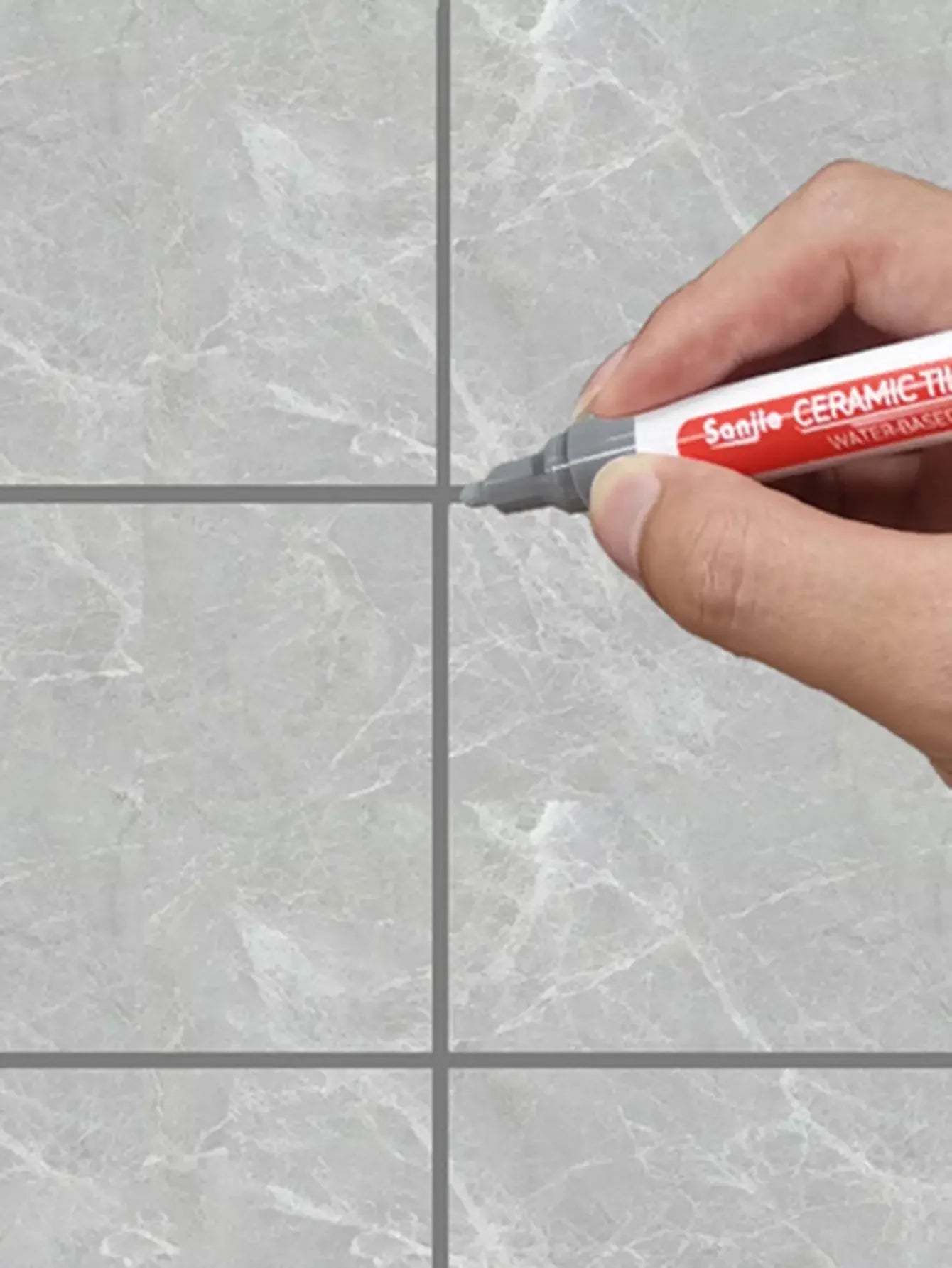 1PC Ceramic tile bathroom wall floor tile gap color repair anti-mildew waterproof whiteboard color repair pen