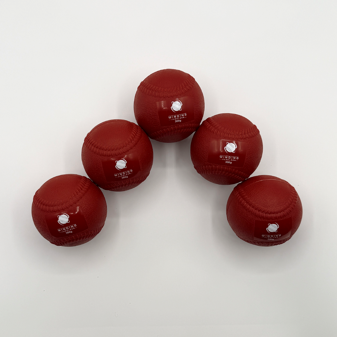 USA - Pack of 4 Heavy Juggling Balls 300g. Winding Jugglers. Red Training Balls (7.5 cm) (Shipping from USA)