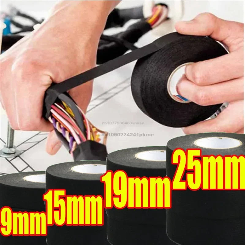 Electrical Insulating Tape Fabric Adhesive Tape Automotive Cloth Tape Sound Absorbing Tapes Heat Waterproof Resistance