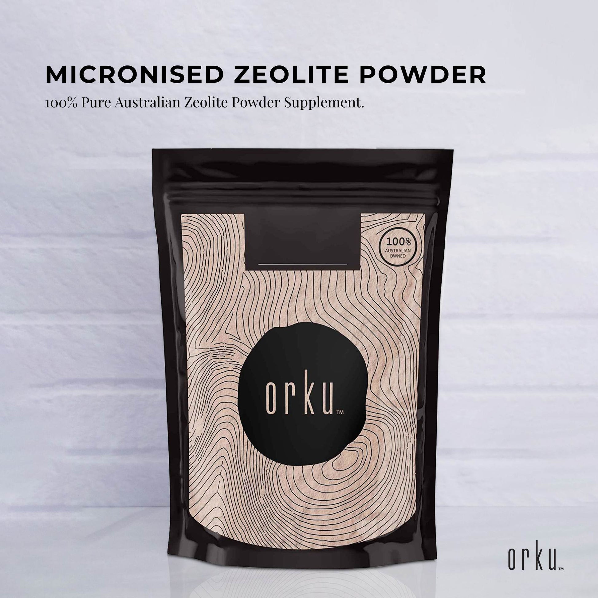 50g Pure Micronised Zeolite Powder Mineral - Micronized Volcamin Clinoptilolite-1
