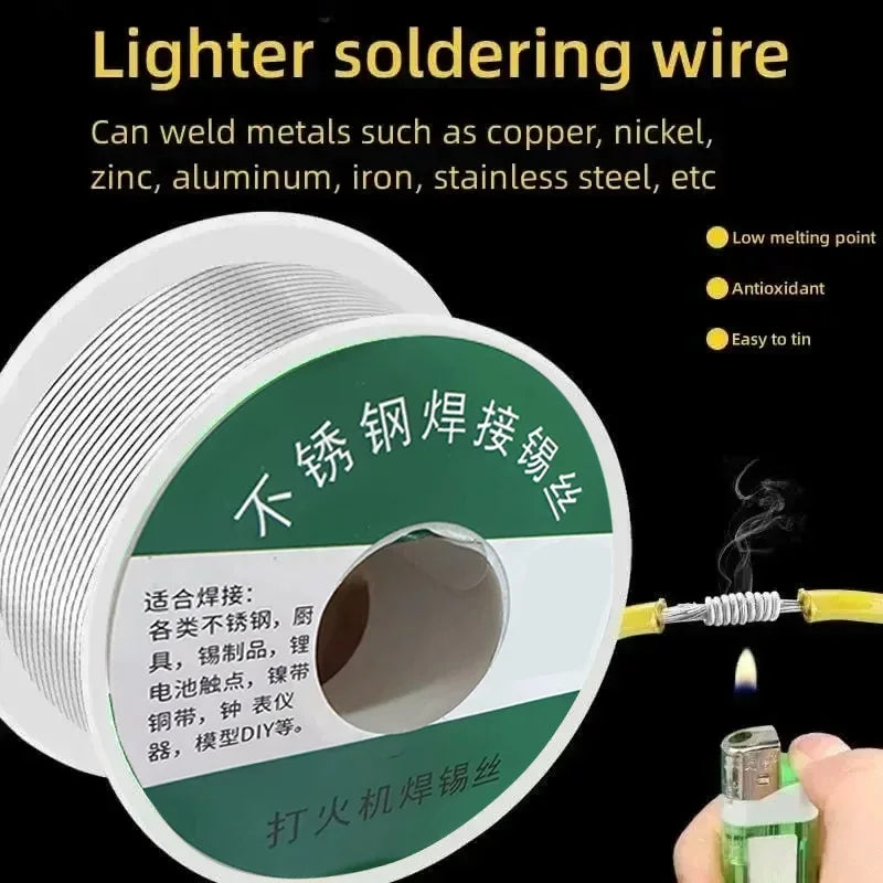 0.8mm 1.0mm 20g 50g 100g Soldering Tin Wire Tin Melt Rosin Core Solder Soldering Wire Roll No-clean FLUX 2.0%