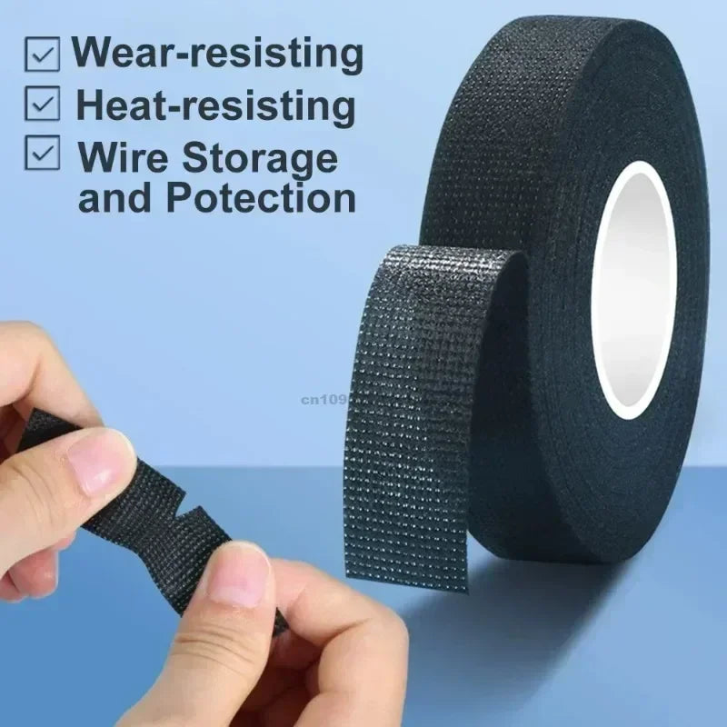 Electrical Insulating Tape Fabric Adhesive Tape Automotive Cloth Tape Sound Absorbing Tapes Heat Waterproof Resistance
