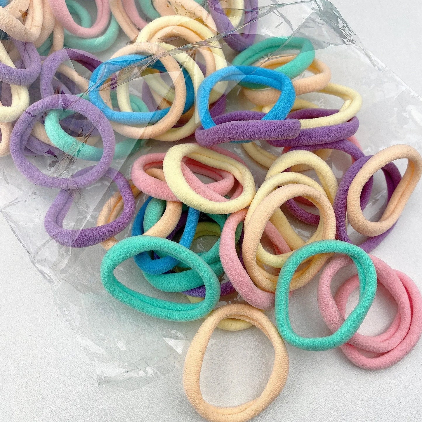 50/100 black hair clips, suitable for girls. | High-elasticity hair bands, hair tie holders, ponytail fasteners, and accessories