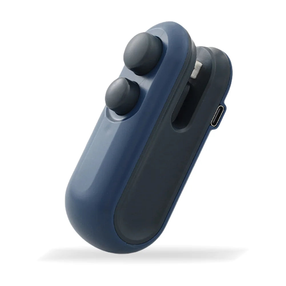 二合一封口切割迷你袋封口機手持式熱真空封口機手持式封口機，適用於食物儲存、零食保鮮