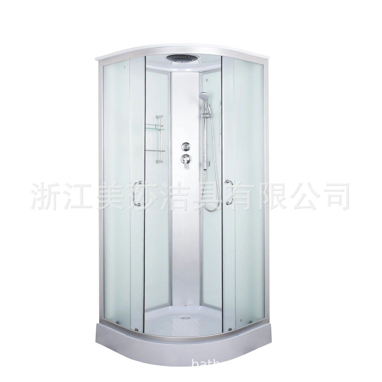Integral shower room Bathroom wet and dry separation toilet  bath room Bath room Integrated fan sliding door Bath scree
