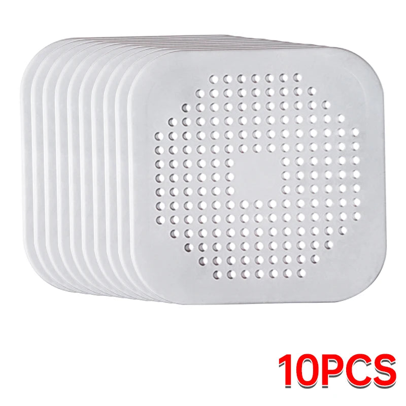 1/2/10/20PCs Shower Drain Hair Catcher Sink Strainer Drain Cover Hair Catcher Silicone Hair Filter Kitchen Bathroom Accessories