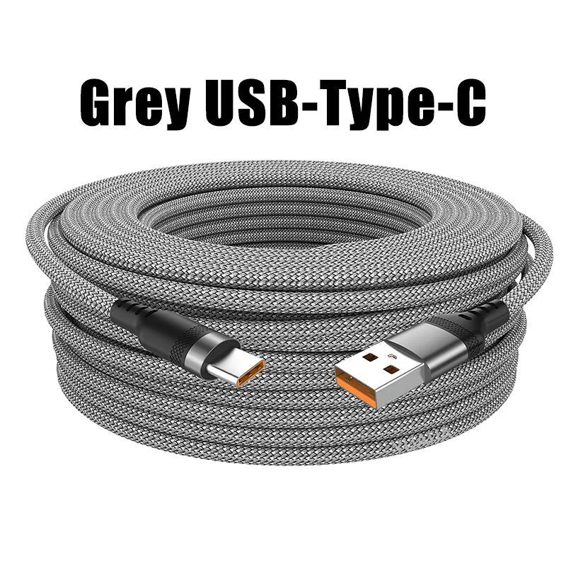 USB Type-C Extended  3M 5M 8-Meter Android Micro USB Fast Charging Cable For Huawei Xiaomi Vivo Oppo And Leeco Phone Data C