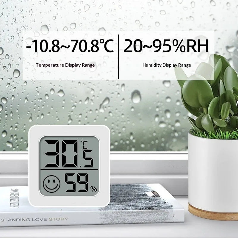 1/3pcsMini LCD Digital Thermometer Hygrometer Indoor Room Temperature Humidity Meter Sensor Gauge Weather Station Set