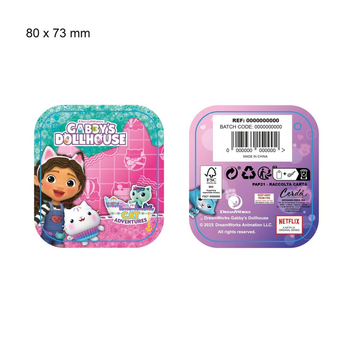 Set of clothes Gabby's Dollhouse Pink-4