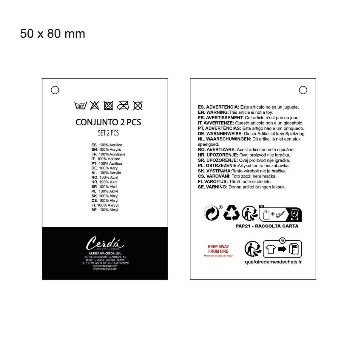 Set of clothes Gabby's Dollhouse Pink-3