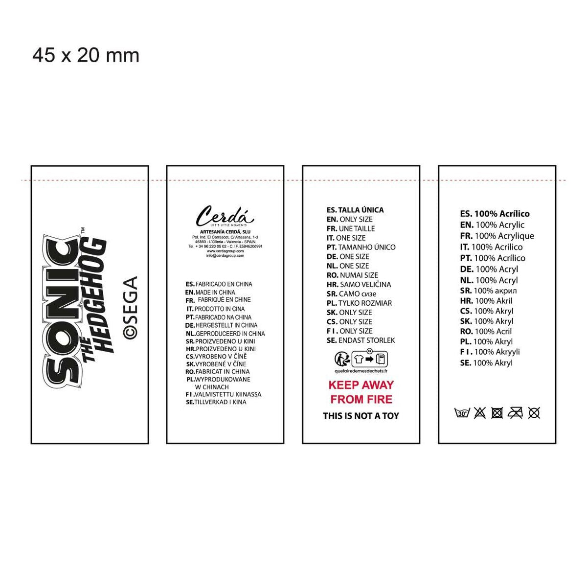 Set of clothes Sonic Blue-2