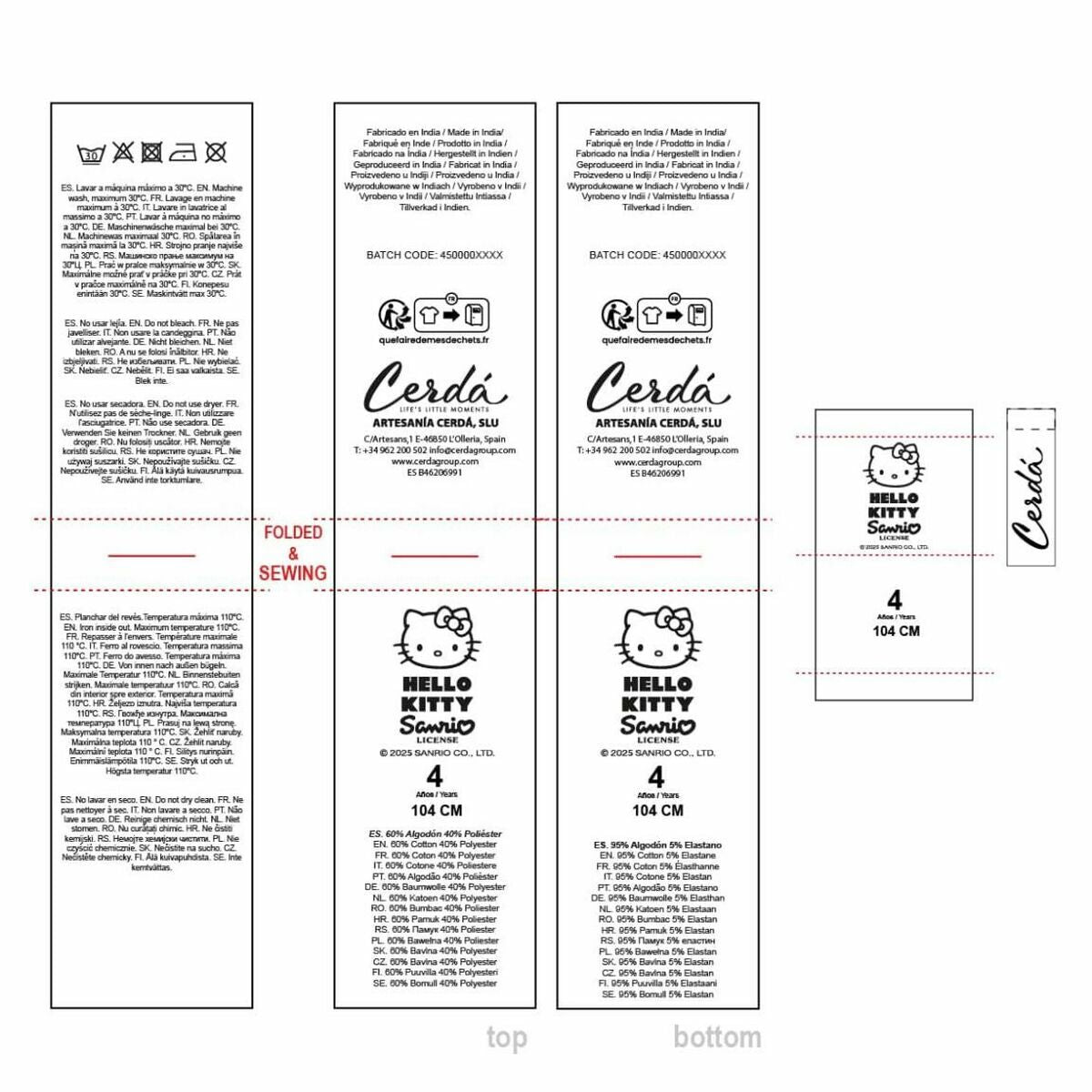 Set of clothes Hello Kitty Pink-8