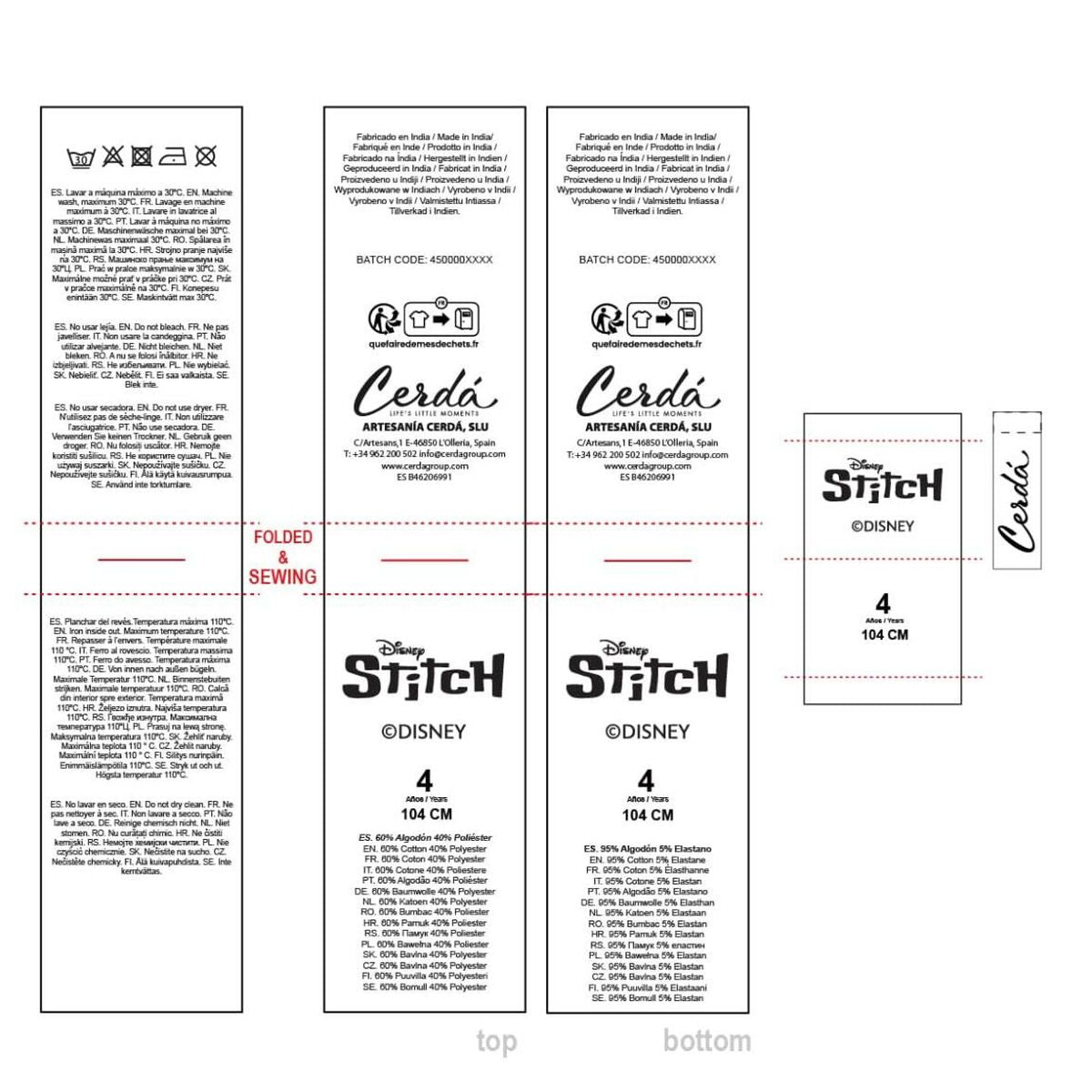 Set of clothes Stitch Beige-5