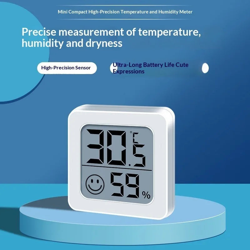 1/3pcsMini LCD Digital Thermometer Hygrometer Indoor Room Temperature Humidity Meter Sensor Gauge Weather Station Set