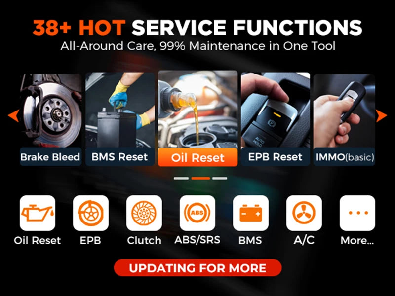 OTOFIX D1 LITE OBD2 掃描器汽車診斷工具藍牙無線雙向控制 OBD 汽車掃描工具主動測試