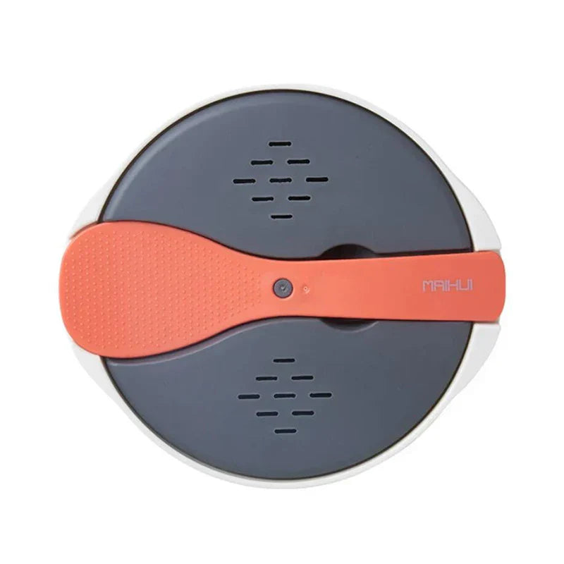 Portable Microwave Rice Cooker & Bento Lunch Box Orange-1