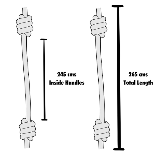 Ghost Shark 800 grams 18mm Heavy Flow Rope Entry Level