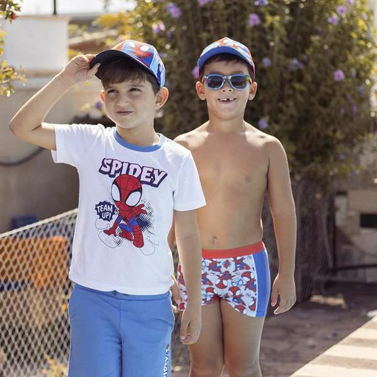 Set of clothes Spidey White-1