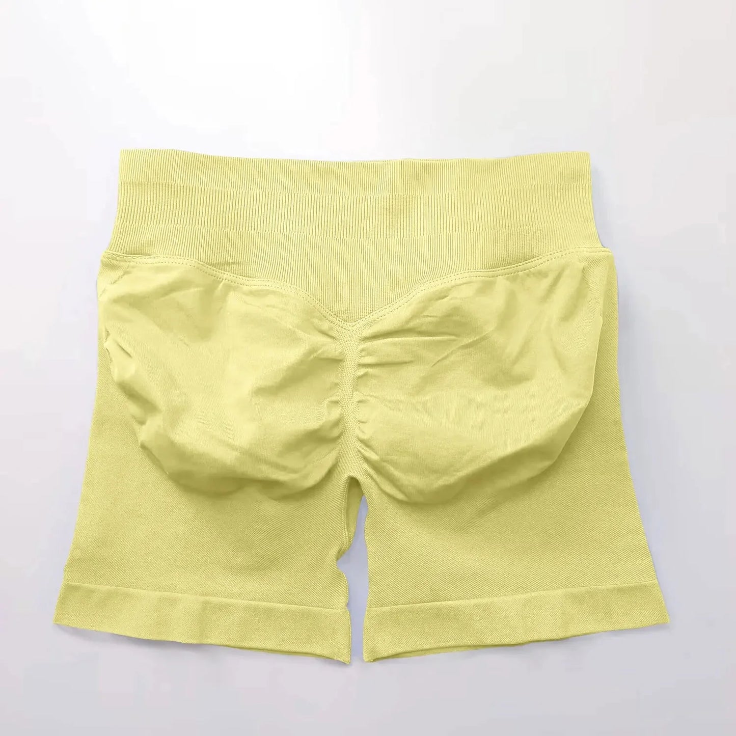 NCLAGEN Seamless Shorts 4.5" Gym Shorts Woman Scrunch Butt Fitness Sports Short Workout Seamless Leggings Running Yoga bottoms