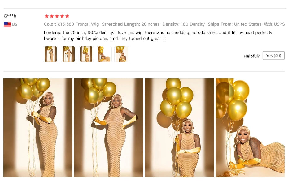 13x4 13x6 360 HD Transparent 613 Lace Frontal Wig Honey Blonde Color Brazilian Raw Body Wave Lace Front Human Hair Wig For Women