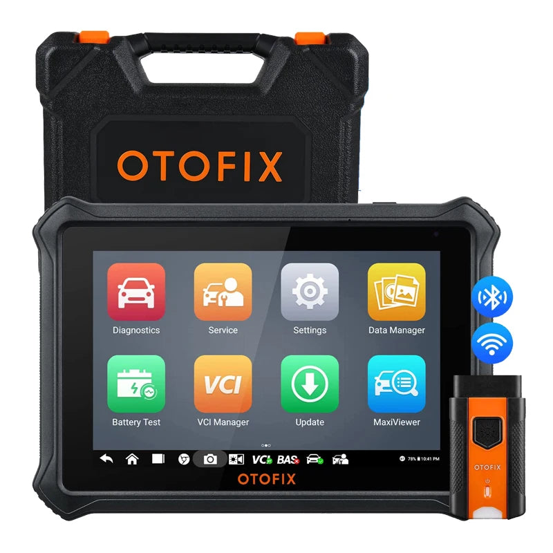 OTOFIX D1 LITE OBD2 掃描器汽車診斷工具藍牙無線雙向控制 OBD 汽車掃描工具主動測試