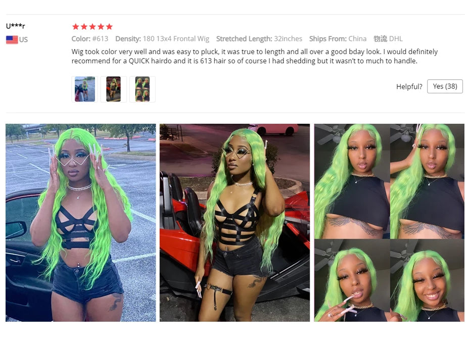 13x4 13x6 360 HD Transparent 613 Lace Frontal Wig Honey Blonde Color Brazilian Raw Body Wave Lace Front Human Hair Wig For Women