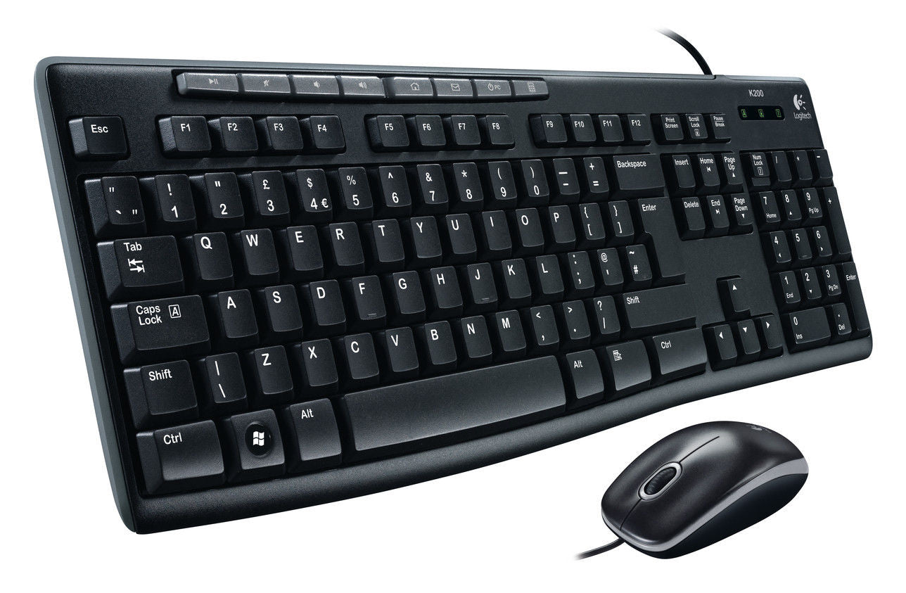 NNEDSZ MK200 Media Keyboard Mouse (920-002693)