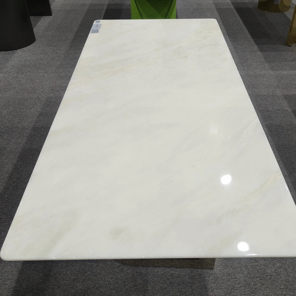 Milan White Marble Flat Stone Custom CE Modern Kitchen Decoration Platinum Kitchen Countertops