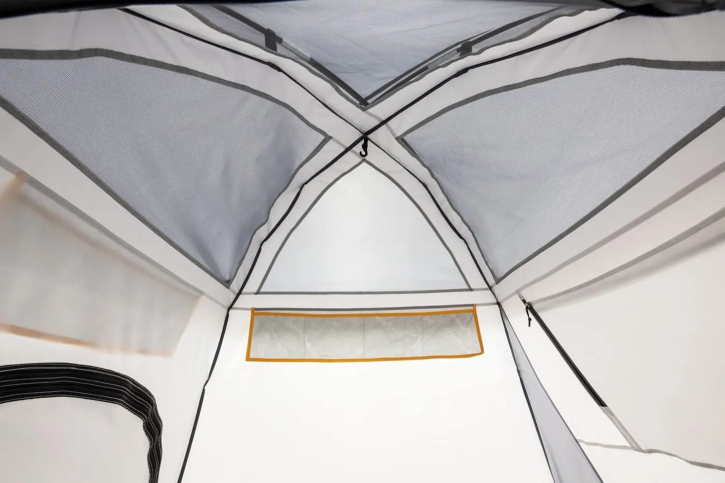 便攜式露營隱私遮篷，採用玻璃纖維桿，易於搭建，方便更衣和淋浴