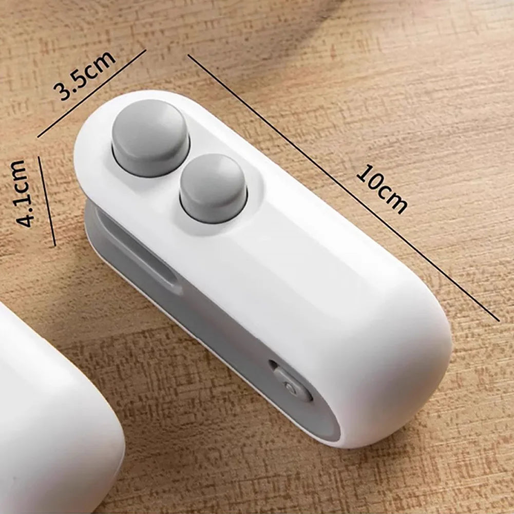 二合一封口切割迷你袋封口機手持式熱真空封口機手持式封口機，適用於食物儲存、零食保鮮