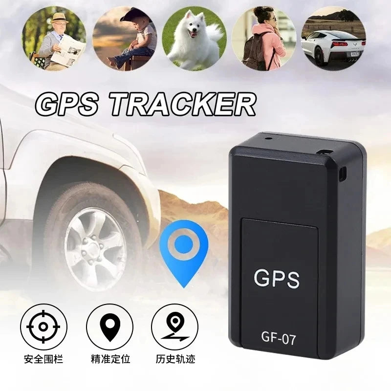 Vehicle GPS Locator GF07 Car GPS Tracker Strong Magnetic Real-time GPS Tracking Device Anti-lost Alarm GPS Position APP