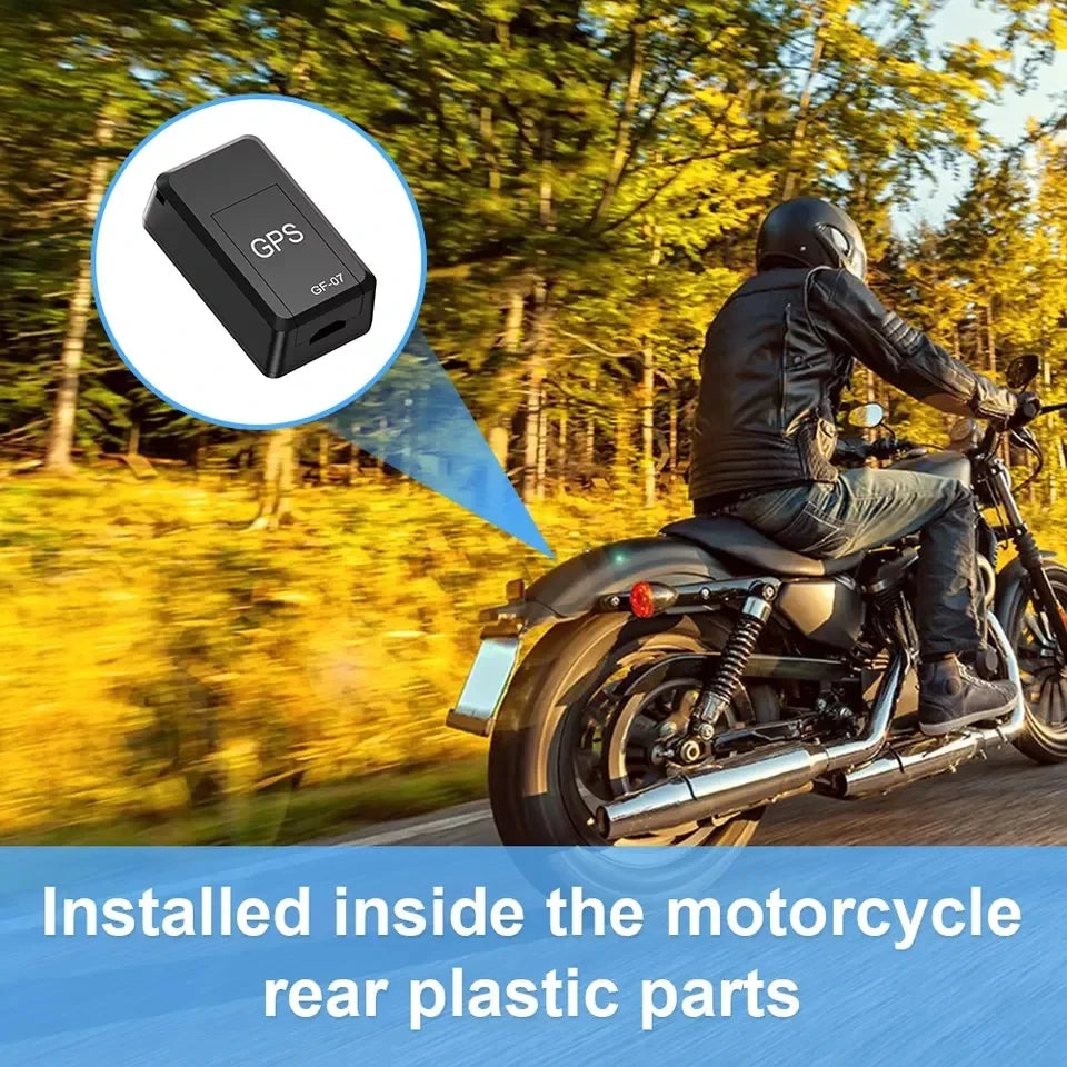 Vehicle GPS Locator GF07 Car GPS Tracker Strong Magnetic Real-time GPS Tracking Device Anti-lost Alarm GPS Position APP