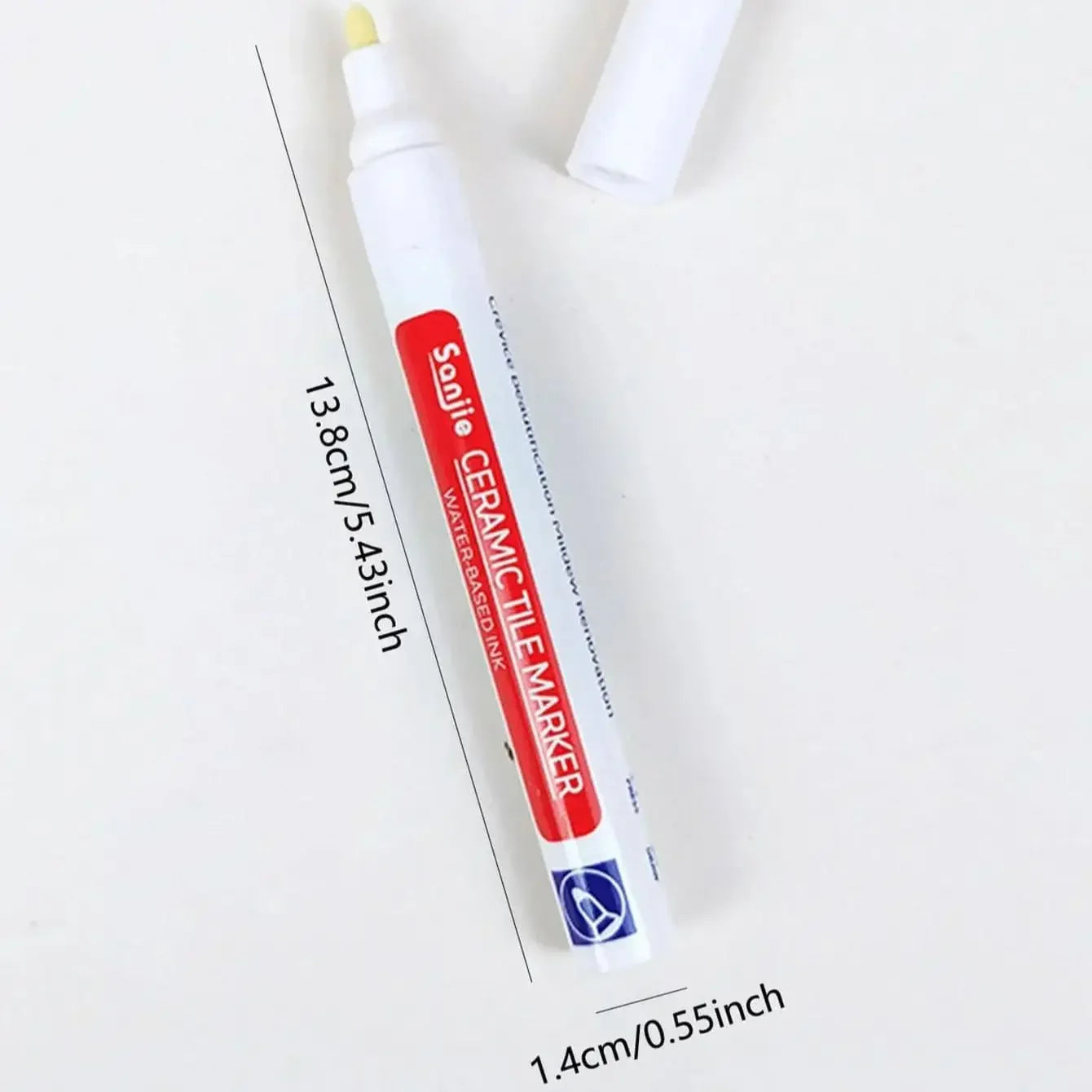 1PC Ceramic tile bathroom wall floor tile gap color repair anti-mildew waterproof whiteboard color repair pen